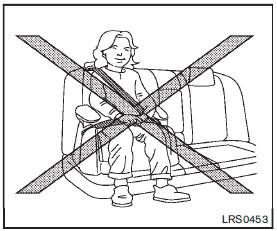 Make sure the childs head will be properly supported by the booster seat or