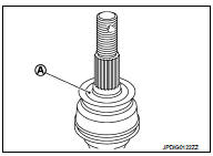 15. Insert drive shaft to wheel hub assembly, and then temporarily