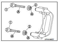 Brake caliper assembly : Inspection