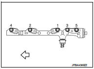 8. Connect injector harness connector.