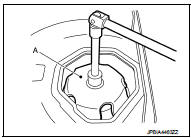 7. Connect quick connector of fuel feed tube as per following procedures.