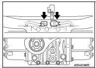 10. Connect electric controlled coupling connector (1) to sub-harness