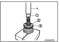 20. Heat the mainshaft bushing for 15 minutes at a temperature of