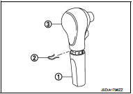 5. Disengage the hooks (A) (4 locations), and lift up the position