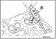 2. When valve seat is removed, install it.