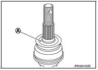 15. Insert drive shaft to wheel hub assembly, and then temporarily