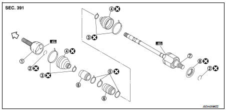 1. Joint sub-assembly