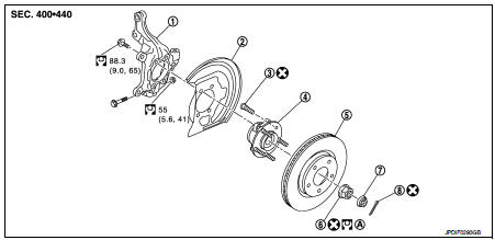 1. Steering knuckle