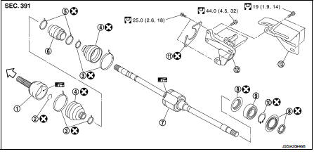 1. Joint sub-assembly