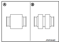 b. Install dynamic damper as shown in the figure and fix with band.