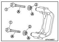 Brake caliper assembly : Inspection