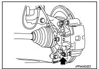 3. Suspend the cylinder body with suitable wire so that the brake
