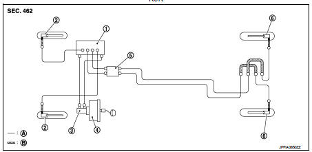 1. ABS actuator and electric unit (control