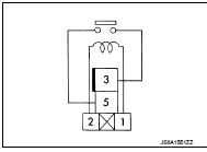 Component Inspection (Blower Fan Resistor)