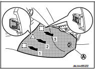 7. Remove center console assembly.