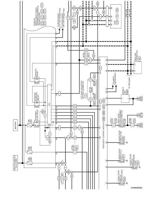 Wiring diagram - Security Control System with intelligent key system ...