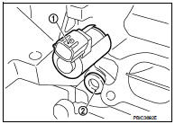 18. Remove exhaust valve timing control solenoid valve.