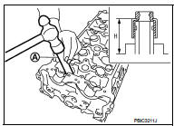 4. Install valve spring seat.