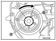 10. Check that crankshaft turns smoothly by rotating by hand clockwise.