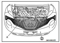 1. Fully open hood assembly.