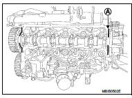5. Install the rocker cover, tighten the bolts in numerical order as