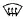 Automated windshield defogging system activation button icon