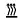 Active heating loop toggle symbol icon
