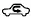 Air recirculation and intake damper selector button graphic icon