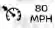 Cruise control system status display