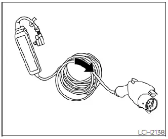 Reattaching the protective safety cap to the EVSE connector