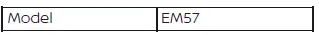 Technical specifications table for the Nissan Leaf electric motor