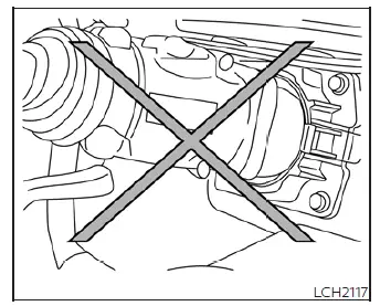 Insertion of the high-capacity charging connector into the Nissan Leaf port