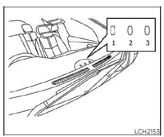Indicator light flashing during auxiliary system operation in the Nissan Leaf