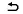 Return button icon on the steering wheel control assembly