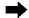 Shift pattern diagram icon indicating sliding the gear selector sideways along the gate while the brake pedal is depressed