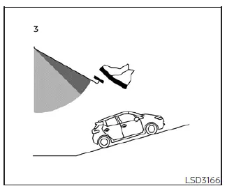 Graphic workflow showing how lifting the foot off the e-Pedal activates enhanced regenerative braking forces to stop the electric vehicle smoothly