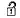 Unlock icon button on the key fob