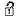 Unlock button icon on the key fob