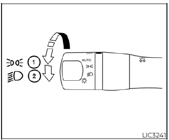 Headlight switch interface Type B
