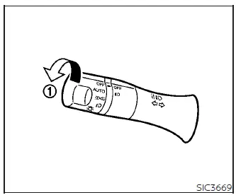 Standard headlight control markings