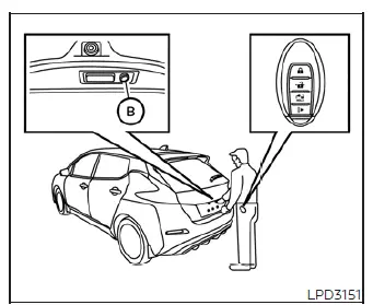 Accessing the vehicle settings menu on the instrument cluster display screen to configure door lock preferences