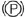 Red electronic parking brake warning light icon indicator