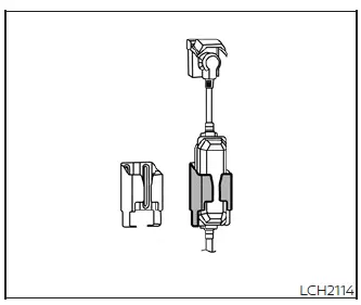 Proper cable positioning for the Nissan Leaf charging system