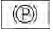 Red electronic parking brake status icon