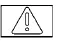 Red master warning triangle icon