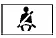 Red seat belt reminder icon