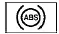 Yellow ABS warning icon