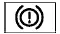 Yellow brake system warning icon