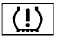 Yellow tire pressure monitoring system warning icon