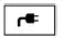 Green plug-in status indicator